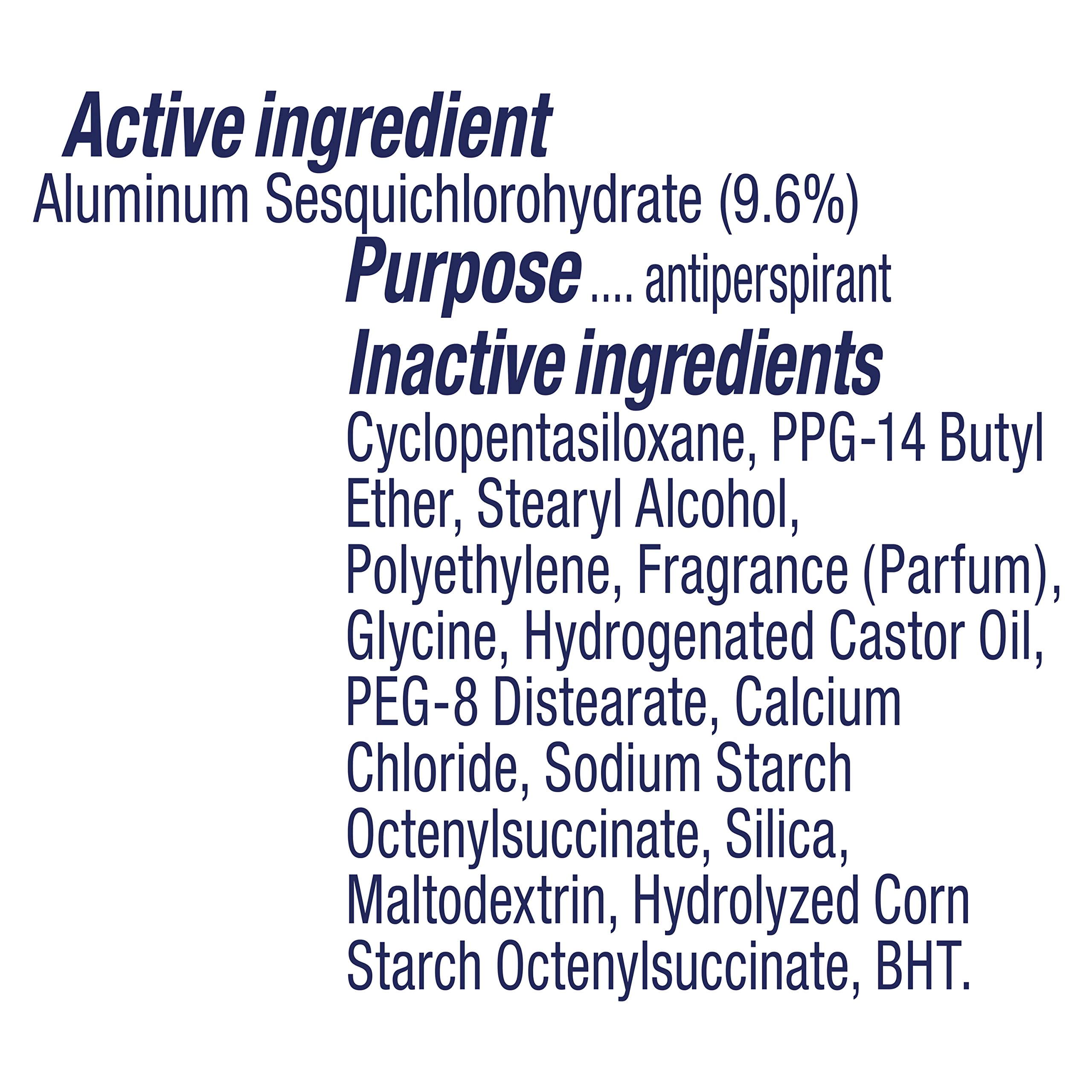 Degree Antiperspirant for Women Protects from Deodorant Stains Pure Clean Deodorant for Women 2.6 Ounce (Pack of 4)