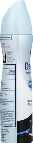 Degree Antiperspirant Deodorant Dry Spray Protects from Deodorant Stains Pure Rain Deodorant for Women 3.8 oz