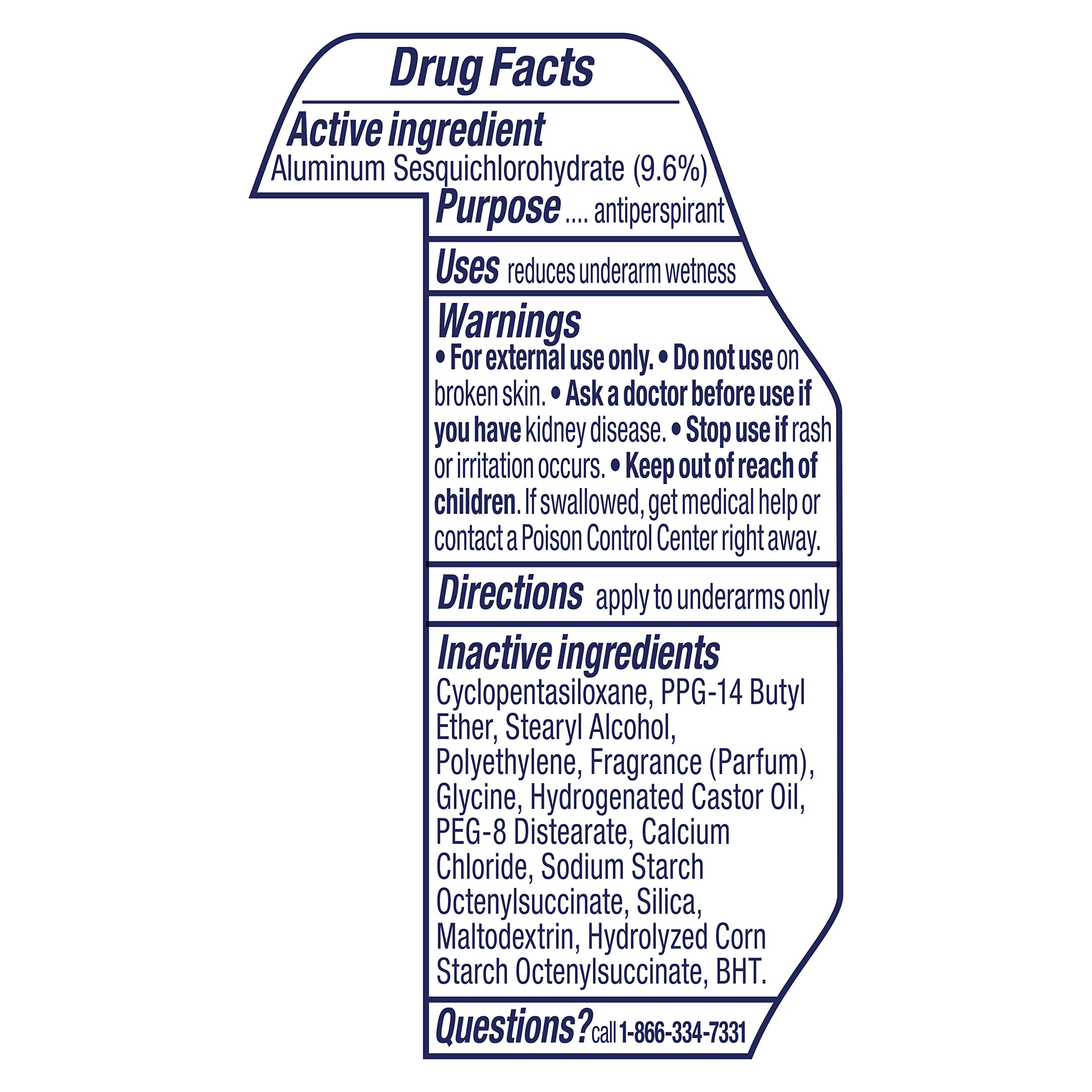 Degree Antiperspirant for Women Protects from Deodorant Stains Pure Clean Deodorant for Women 2.6 oz