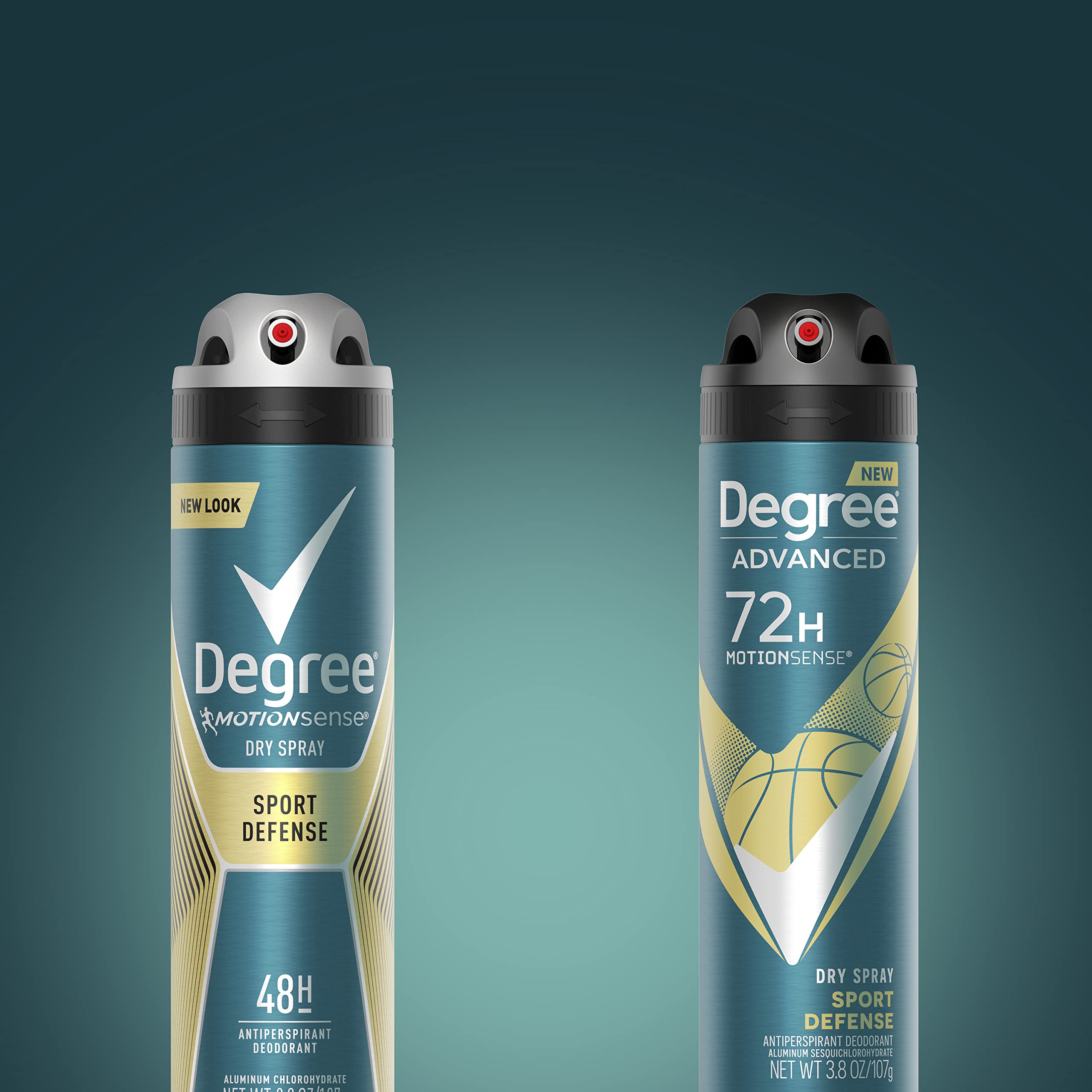 Degree Men Antiperspirant Deodorant Dry Spray Sport Defense 3 count Deodorant for Men 3.8 oz