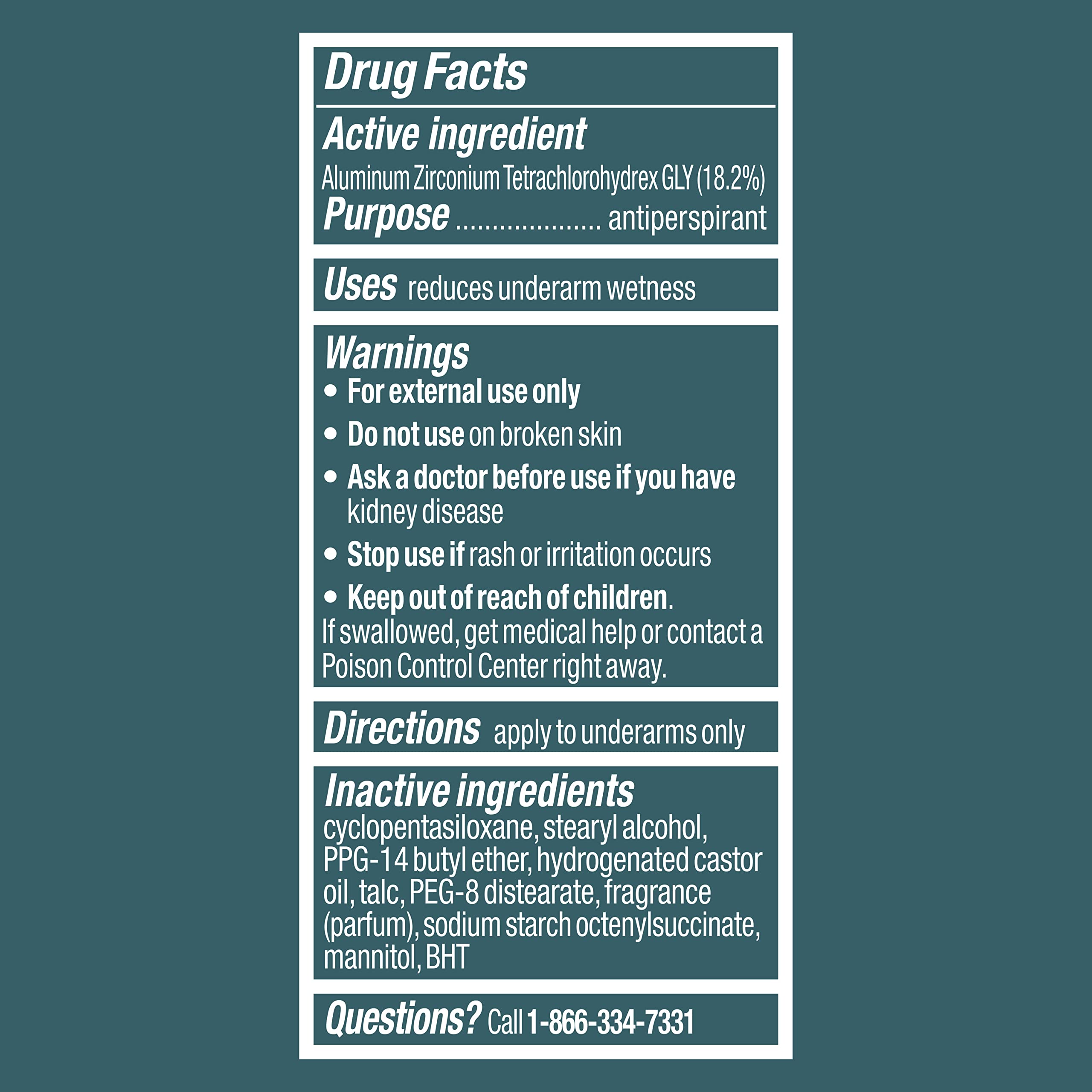 Degree Men Original Antiperspirant Deodorant for Men, Pack of 6, 48-Hour Sweat and Odor Protection, Cool Rush 2.7 oz